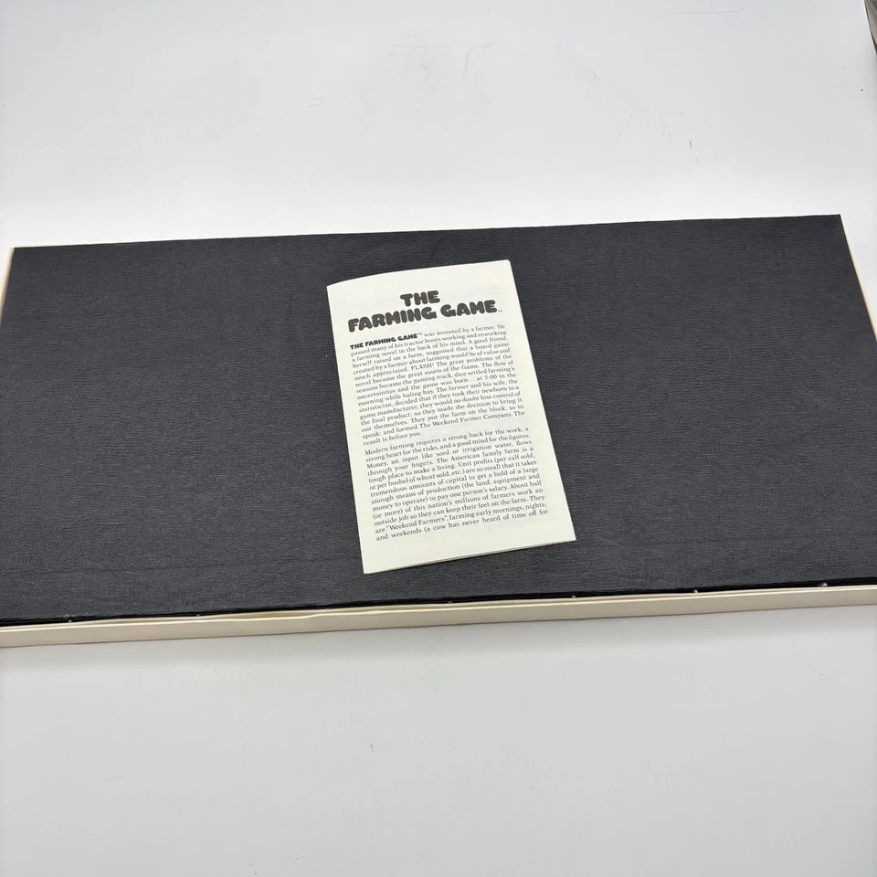 VINTAGE The Farming Game COMPLETE Weekend Farmer 1979 Classic Board Game - Image 3 of 4