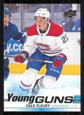 2019-20 Upper Deck #209 Cale Fleury Young Guns RC