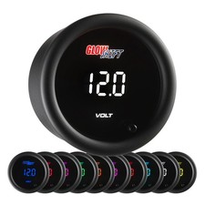 Glowshift 10 Color Digital Voltmeter Gauge