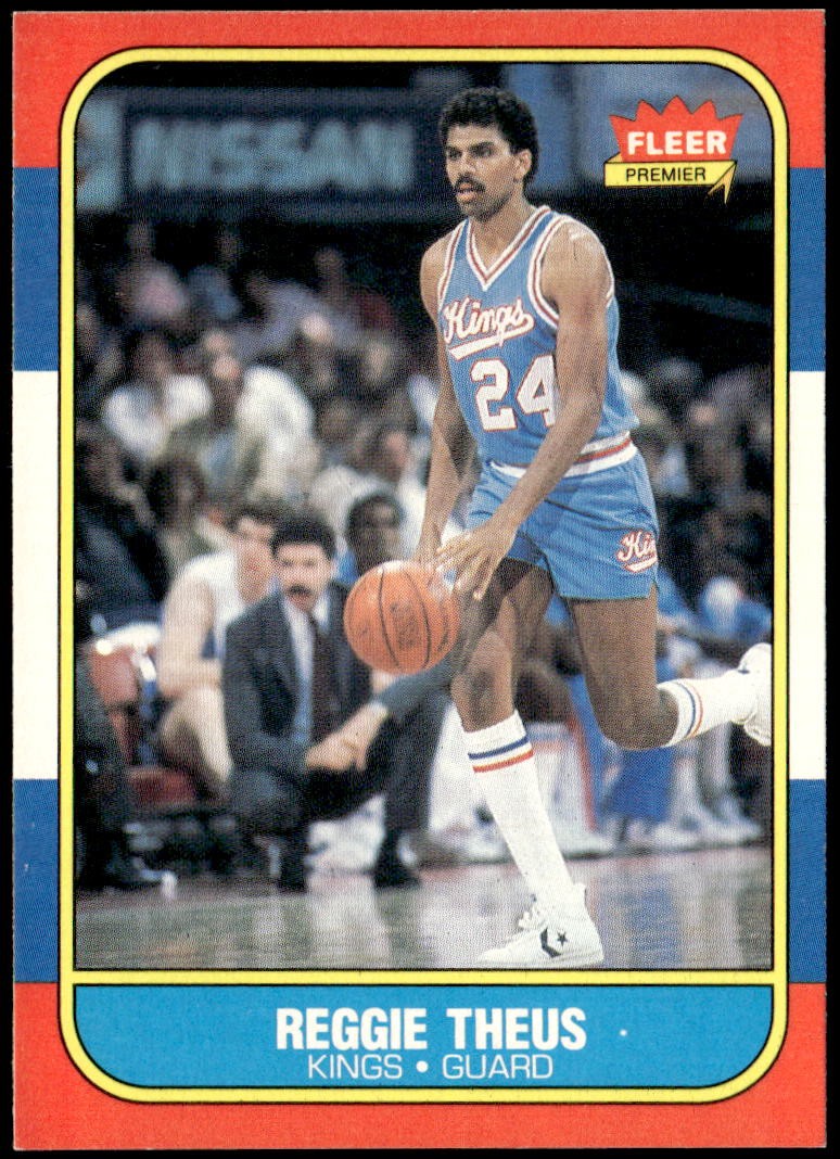 1986-87 Fleer #108 Reggie Theus E1