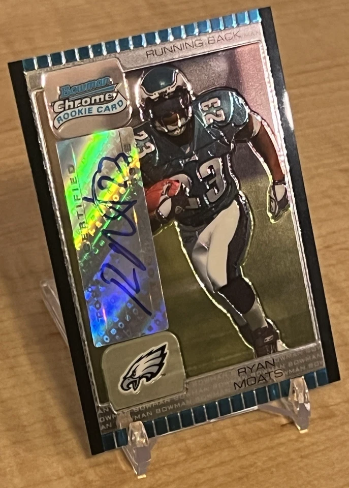 2005 Bowman Chrome Rookie Auto Craig Bragg #256 UCLA/Green Bay Packers - Image 2 of 4