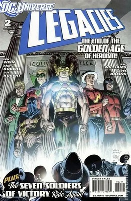 LEGACIES #2 (2010) GOLDEN AGE HEROES ~ WEIN/KUBERT~ UNREAD NM