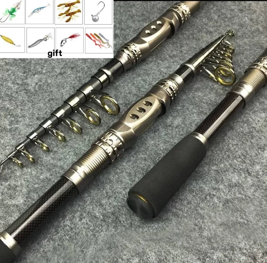 Telescopic Fishing Rods 10 ft 9 in Item & Poles for sale | eBay