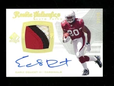 2008 SP Authentic Early Doucet Rookie Patch Auto Autograph Gold /25 #291 UX3815