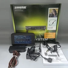 BLX14/PGA31 Wireless Headworn Microphone System HEADSET SYSTEM W/PGA31 NEW