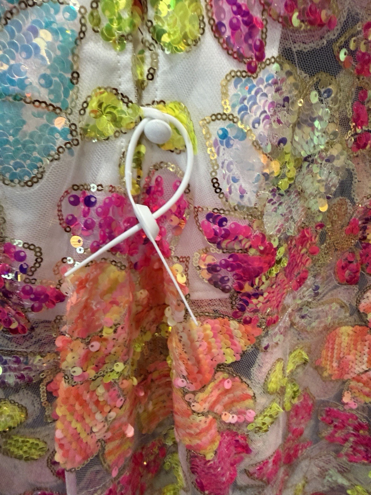 NWT Rare La Vie Style House Sequin Caftan One Size image 5