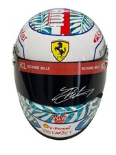 CHARLES LECLERC Signed *FERRARI* Racing Team F1 1:1 Full Size Helmet *COA* *WOW*