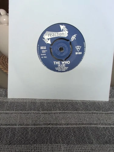 The Who I'm A Boy Reaction 591004 1966 1st Press Vinyl Record 7" Nice