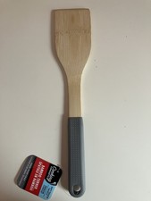 Cooking Concepts Bamboo Turner Soft Touch Handle Easy Clean Heat Resistant