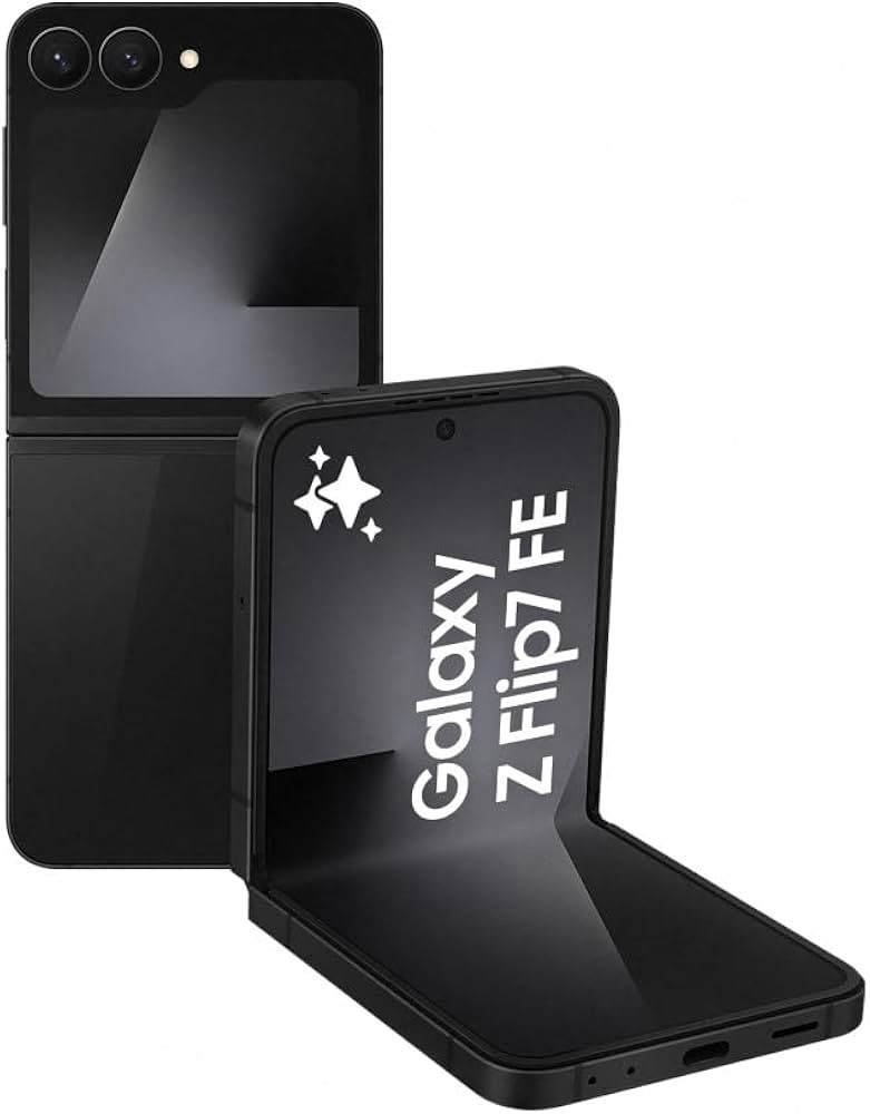 Samsung Galaxy Z Flip7 FE 128GB Black 6.7'' Smartphone Unlocked - Cycle Count 1
