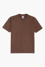 Pro Club Authentic Men’s Heavyweight T-Shirt Short Sleeve Color: Brown Size: M