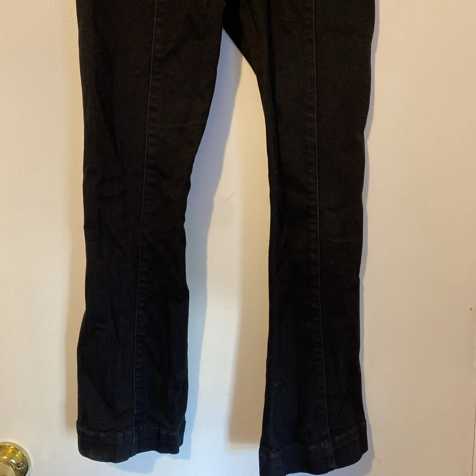 Helmut Lang Black Slim Leg Denim Pants Women’s Size 26 - Image 3 of 4
