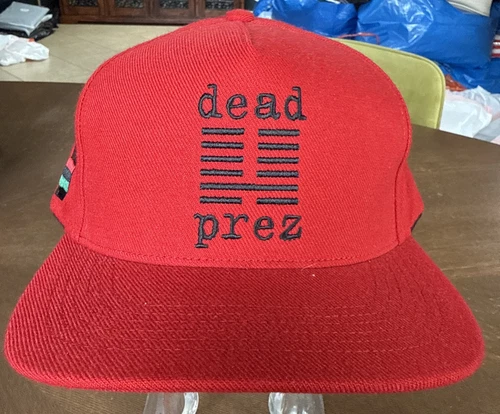 Chapeau Supreme rouge mort prez SnapBack