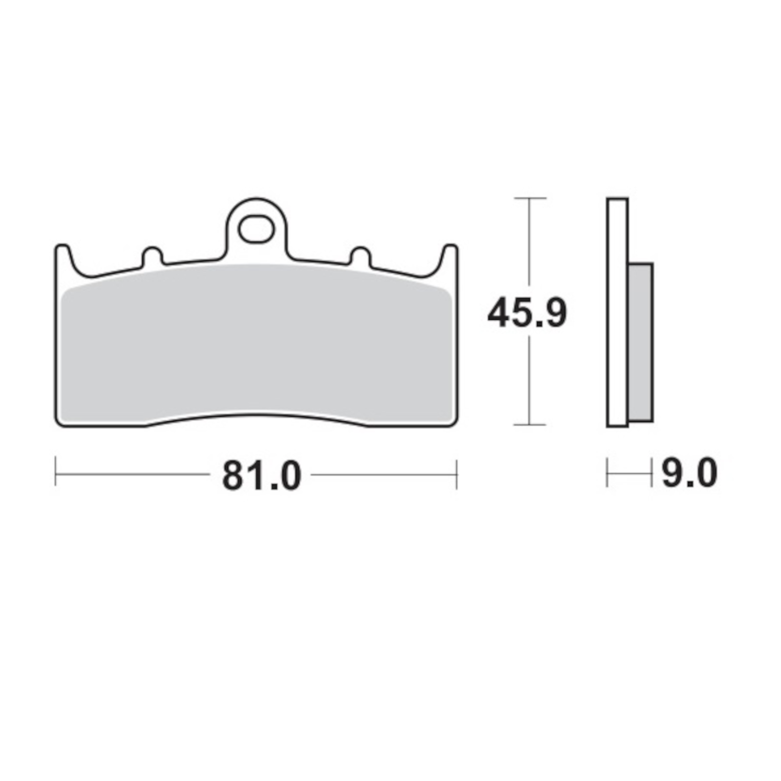 Brake Pads for BMW K 1600 GRAND AMERICA ABS 2019-2020 Front Sinter MotoMaster