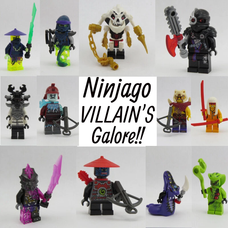 LEGO NINJAGO VILLIANS Snakes Skeletons Stone Army Sky Pirates Ghosts MORE - Image 2 of 2