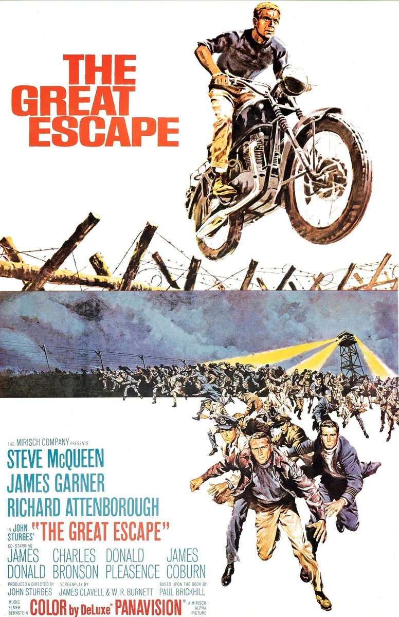 Steve McQueen The Great Escape ポスター 額装 The Great Escape movie poster : 11 x 17 inches : Steve McQueen | eBay