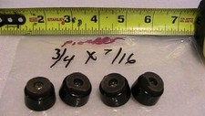 Vintage stereo feet 3/4 x 7/16 inches set of 4 padded