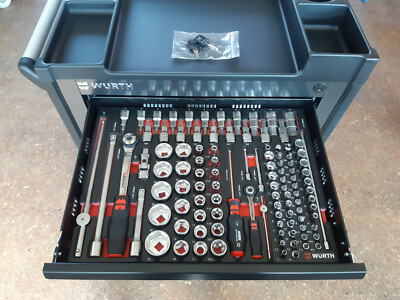Würth 8.4.1 1/4+1/2 Zoll Steckschlüssel-Satz - 109-teilig 