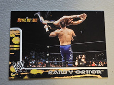 wwe RANDY ORTON FLEER ROYAL RUMBLE #14 ROOKIE wrestling CARD