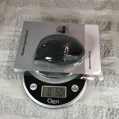 New Optical Wireless Mouse MUSW-6B-02 1600 dpi with 2 Batteries - Picture 4 of 4