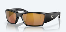 NEW Costa Del Mar CORBINA PRO Polarized Sunglasses Matte Black / Gold Glass 580G