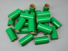 25pc 37mm Fireworks Heavy Wall Tubes 1" x 2-1/2" x 1/8" Gloss Green