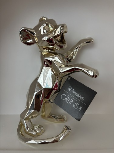 Figurine Simba Le Roi Lion X Richard Orlinski - Disneyland Paris NEUF Résine