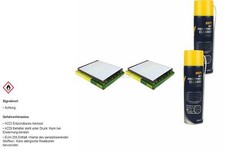 2x MANN FILTER Innenraumfilter MANNOL Klimareiniger für Chevrolet Aveo/Kalos