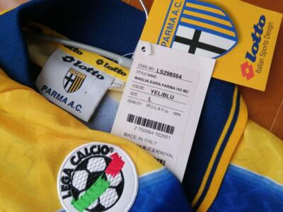 【正規98-99 LOTTO Parma 3rd F.CANNAVARO#17】 Official 98-99 LOTTO Parma 3rd F. CANNAVARO #17】