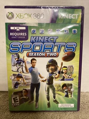 Kinect Sports Season Two 2 (Microsoft Xbox 360) Brand NEW Sealed