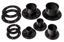 Tank Connector Eco Flansch Fitting Koi Fisch Becken Ø 40 50 63 75 90 110 mm