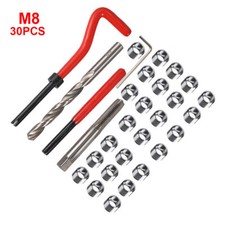 30x Metric Thread Repair Insert Kit For Helic...