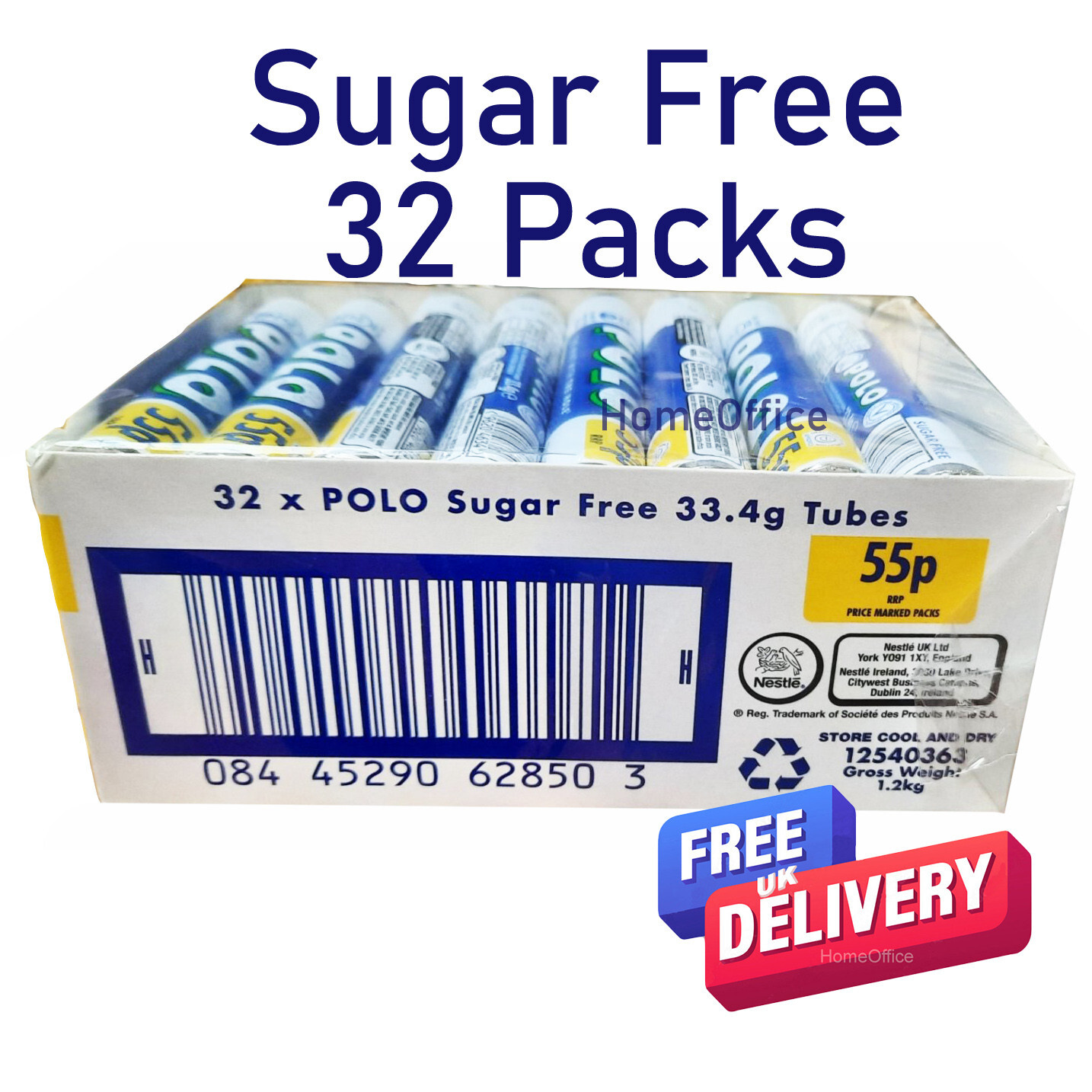 Sugar Free Nestle Polo Mints Box of 32 Rolls Of 34gm Original PMP eBay