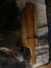 Box Call. Zebra Wood / Butternut 