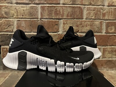 NIKEフリーメトコン4 New 14 Nike Free Metcon 4 Cross Training Black White Gym Shoes