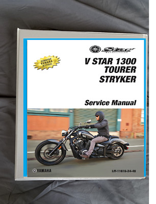  2011-2017  Yamaha V-Star 1300  Tourer  Stryker service repair manual BInder