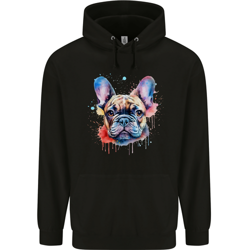 French Bulldog Watercolour Dog Childrens Kids Hoodie