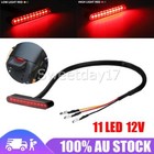 Motorcycle Tail Light 11 LED Running Rear Stop Brake Lamp Universal Motorbike