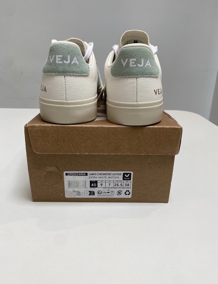 【VEJA】 CAMPO Extra-White Matcha CAMPO LEATHER WHITE MATCHA | VEJA