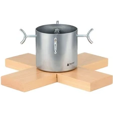 Tree Nest Hip Tabletop Christmas Tree Stand for Real Trees, Silver