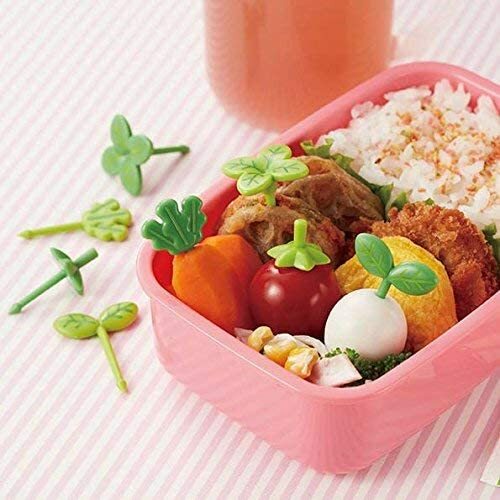 Food Pick for Bento Box Mini Green Bud leaf series S4800 - Bild 2 von 2