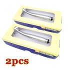 2x Sirona T3 Racer Style Dental High Speed Handpiece LED Fiber Optic Torque 4H
