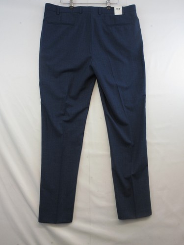 Kin John Lewis Suit Trousers 38 Long Slim Royal Blue Wool Blend BNWT RRP£69 - Picture 12 of 24