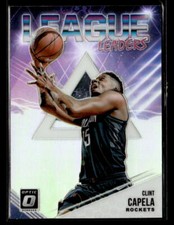 Clint Capela 2018-19 Donruss Optic: League Leaders Holo #10 Houston Rockets