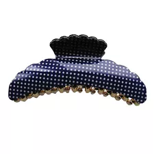 Hair Accessory - Large Dot Hair Jaw Claw Clip (STS04903)