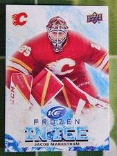 JACOB MARKSTROM 2021-22 Upper Deck Ice FROZEN IN ICE RIP CARD *OPENED* #FI-15