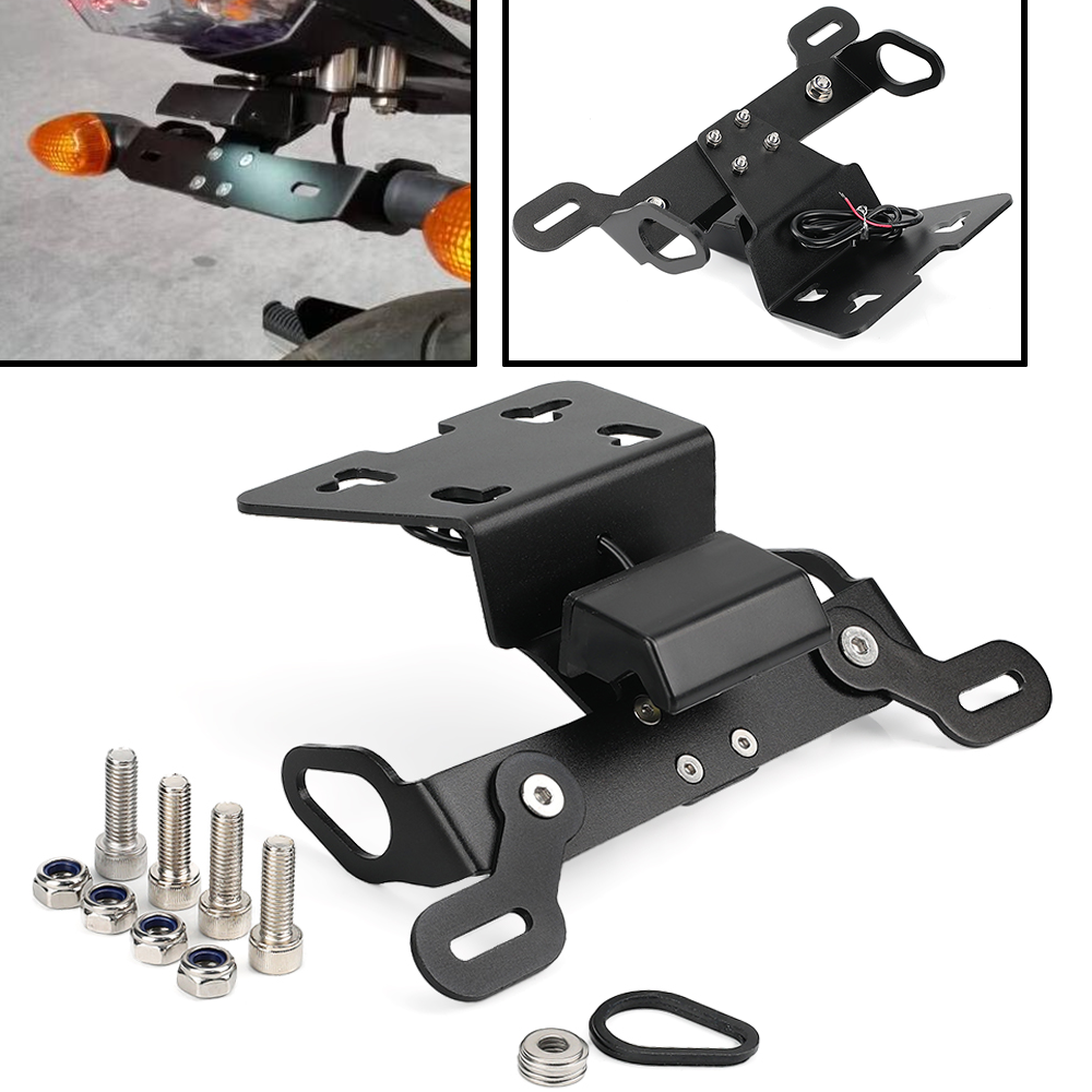 LED Rear Tail Tidy Fender Eliminator License Holder For YAMAHA FZ6R