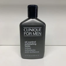 CLINIQUE for MEN Oil Control Exfoliating Tonic 6.7oz/200mL FULL SIZE