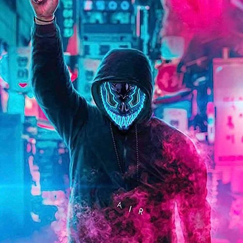 Halloween Venom Mask LED Light Up Neon Mask Halloween Costume Scary Cosplay - Picture 8 of 13
