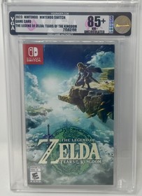 VGA Graded Zelda Tears of the Kingdom New Switch 1st Print (71583198, U85+A)